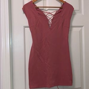 Pink Bodycon Dress